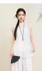 Lucille Glamorous Qipao Cheongsam Two Piece