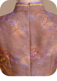 Tempo Grand Shimmering Brocade Cheongsam Dress Frog Buttons Qipao