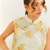Maria Sleeveless Cheongsam Top