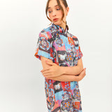Dragonfly Cheongsam Dress