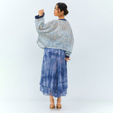 Ivory Bloom Cardigan