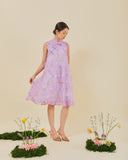 Lilac Charming Cheongsam Dress