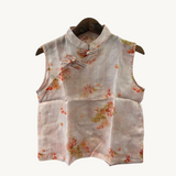Maria Sleeveless Cheongsam Top