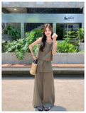 Theresa 2-Piece Sleeveless Top and Pants Set Cheongsam