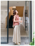 Galaxy 2-Piece Textured Sleeveless Top Set Cheongsam