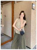 Capella 2-Piece Embroidered Top and Pants Set Cheongsam
