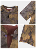 Azalea Floral Print Relaxed Cheongsam Top