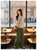 Rowena 2-Piece Orange Printed Top Set Cheongsam