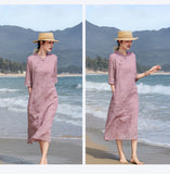 Lara Embroidered Cheongsam Qipao Dress