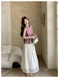 Virtue 2-Piece Purple Gradient Cheongsam Top
