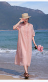 Solstice Elevated Embroidered Ruffles Elegant Cheongsam Qipao Dress