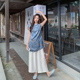 Sabrina 2-Piece Sleeveless Top Set Cheongsam
