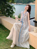 Emmanuelle 2-Piece Embroidered Cheongsam Set