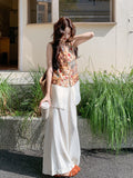 Prestige 2-Piece Jacquard Vest Pants Set Cheongsam