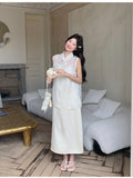 Serenade 2-Piece Lace Cheongsam Set