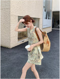 Bellatrix 2-Piece Print Top Set Cheongsam