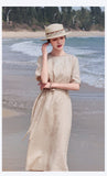Velvet Impeccable A Line Elegant Embroidered Cheongsam Qipao Dress