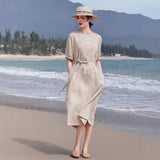 Velvet Impeccable A Line Elegant Embroidered Cheongsam Qipao Dress