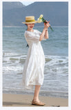 Bianca Elevated Cashew Embroidery Elegant Cheongsam Qipao Dress