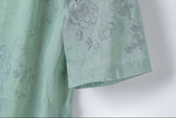 Deneb Pristine Embroidered Elegant Cheongsam Qipao Dress
