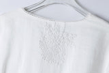 Cashmere Gregarious V Neck Embroidered Cheongsam Qipao Dress