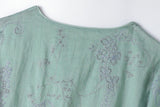 Deneb Pristine Embroidered Elegant Cheongsam Qipao Dress