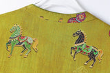 Priscilla Jeweled Frog Buttons Gourd Print Cheongsam Qipao Dress