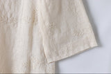Organza Beguiling Top Frog Buttons Embroidered Cheongsam Qipao
