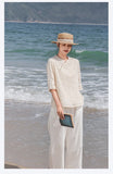 Organza Beguiling Top Frog Buttons Embroidered Cheongsam Qipao