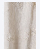 Organza Beguiling Top Frog Buttons Embroidered Cheongsam Qipao