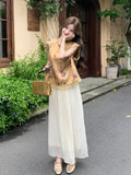Rina 2-Piece Lace Cheongsam Top Set