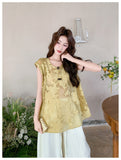 Tao 2-Piece Embroidered Top and Pants Cheongsam