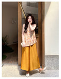Xiomara 2-Piece Print Sleeveless Cheongsam Set