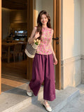 Oona 2-Piece Printed Top Cheongsam Set