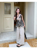 Zena 2-Piece Lace Embroidered Set Cheongsam