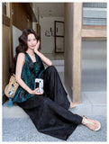 Eden 2-Piece Floral Ruffle Top Set Cheongsam