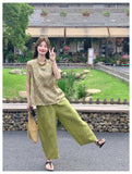 Yolanda 2-Piece Floral Short-Sleeve Cheongsam Set