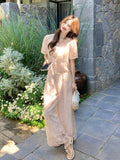 Gina 2-Piece Lace Embroidered Cheongsam Set