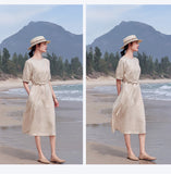 Velvet Impeccable A Line Elegant Embroidered Cheongsam Qipao Dress