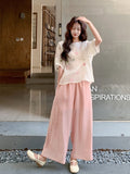 Organza 2-Piece Embroidered Top and Pants Cheongsam