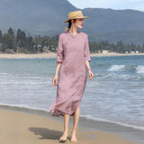 Lara Embroidered Cheongsam Qipao Dress