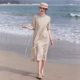 Velvet Impeccable A Line Elegant Embroidered Cheongsam Qipao Dress