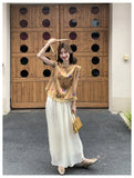 Rina 2-Piece Lace Cheongsam Top Set