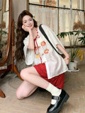 Faye 2-Piece Embroidered Top and Shorts Set Cheongsam