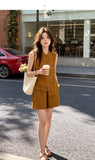 Tranquil 2-Piece Asymmetrical Ruffle Cheongsam Set