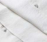 Purity Ornamental Ramie Cheongsam Dress Embroidered Qipao