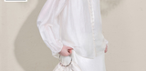 Velvet Beige Loose-Fit Cheongsam Top