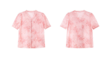 Rita Pink Lace V-Neck Cheongsam Top