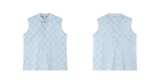 Magnolia 2-Piece Morning Mist Blue Lace Cheongsam