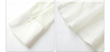 Renowned Cloud White Chiffon Cheongsam Top